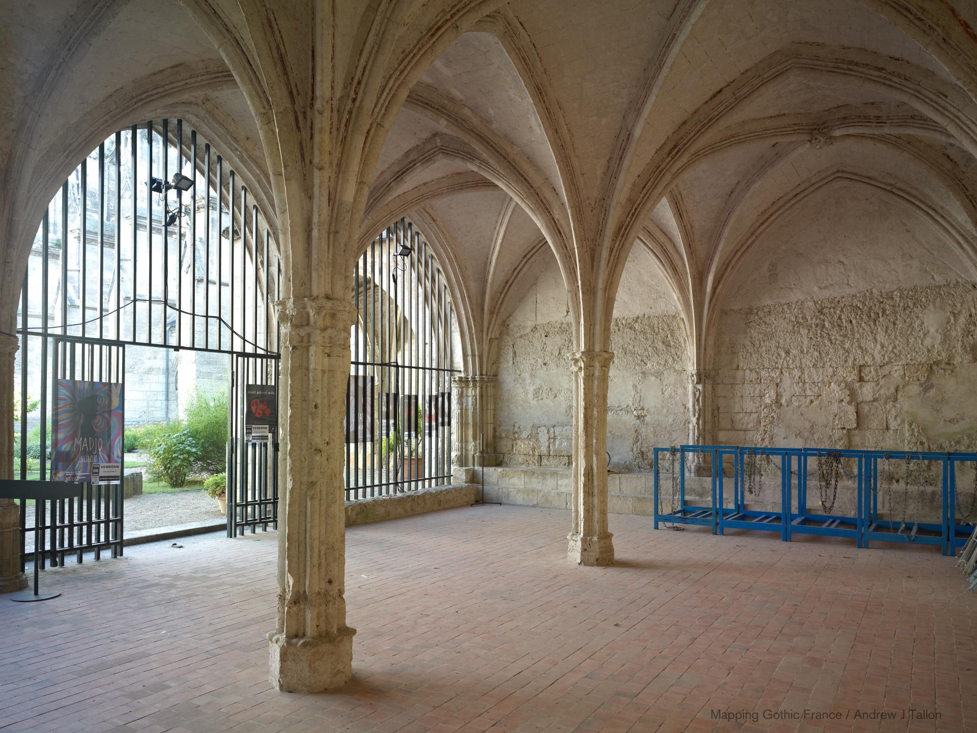 Église de la Trinité de Vendôme - Interior, chapter house