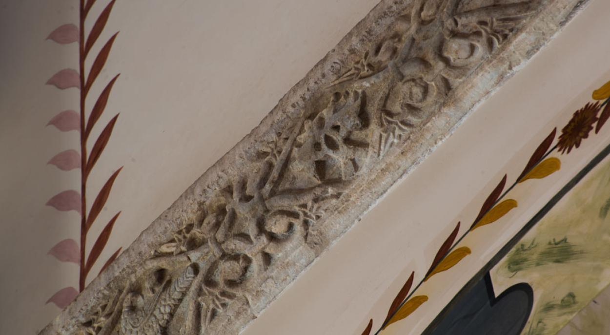 Zeyrek Kilise Camii - Interior: Northeastern End, Cornice Detail