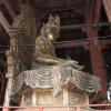 Todaiji - Great Buddha Hall (Daibutsen), Interior: Detail of Kokuzo Bosatsu's Right Side