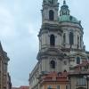 St. Nicholas Church in the Malá Strana - Southeast façade, Bell Tower, facing Northwest