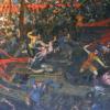 Palazzo Ducale - detail: painting, Sala del Maggior Consiglio (Chamber of the Great Council)