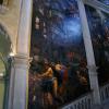 Scuola Grande di San Rocco - detail: painting on left side of staircase